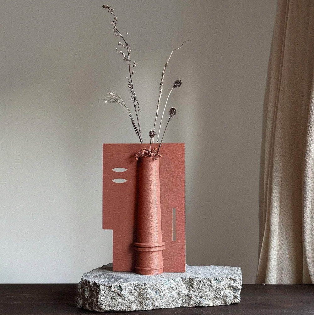 Obu | Vase 01 | Burnt Ochre