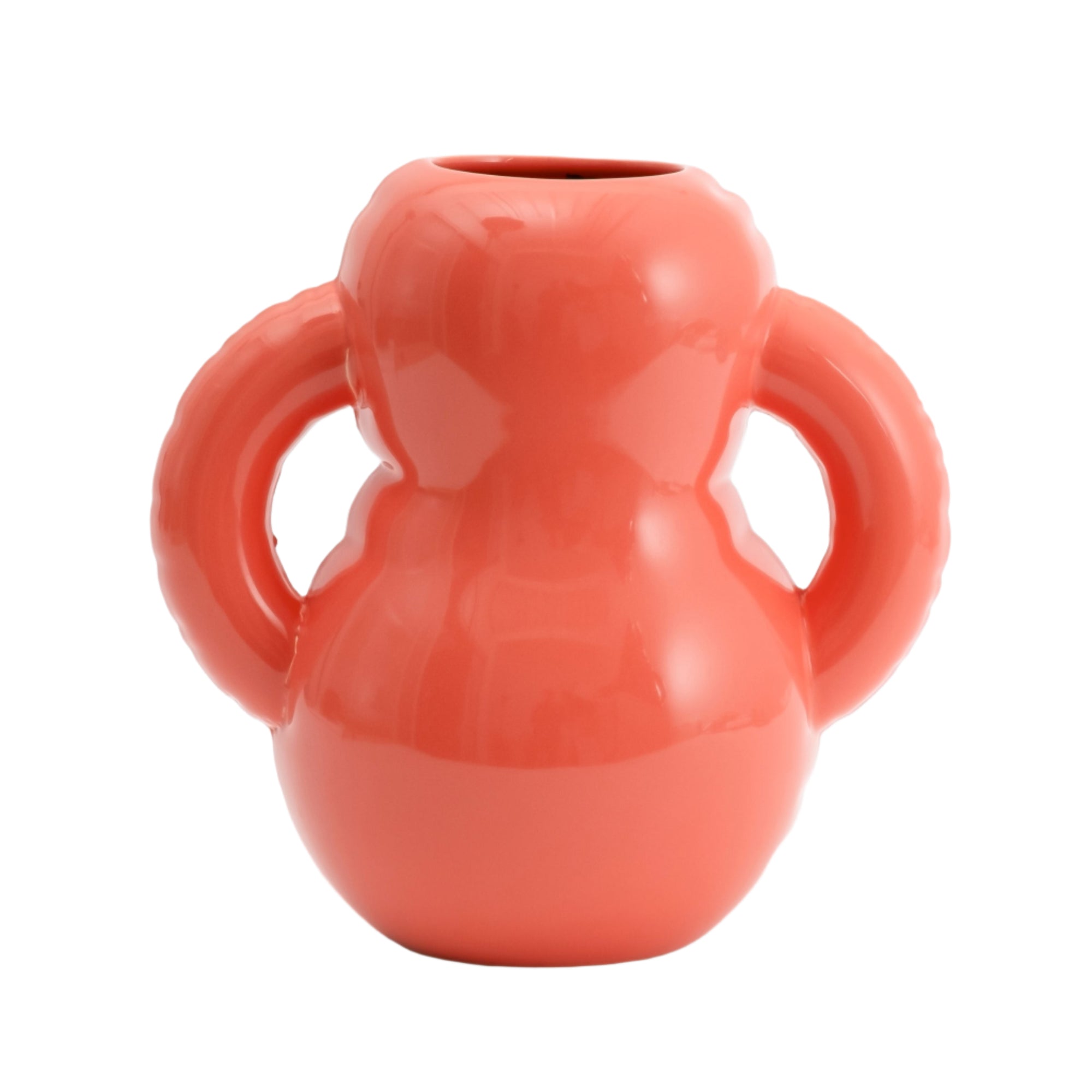 Vase 'OSCAR' Coral Gloss