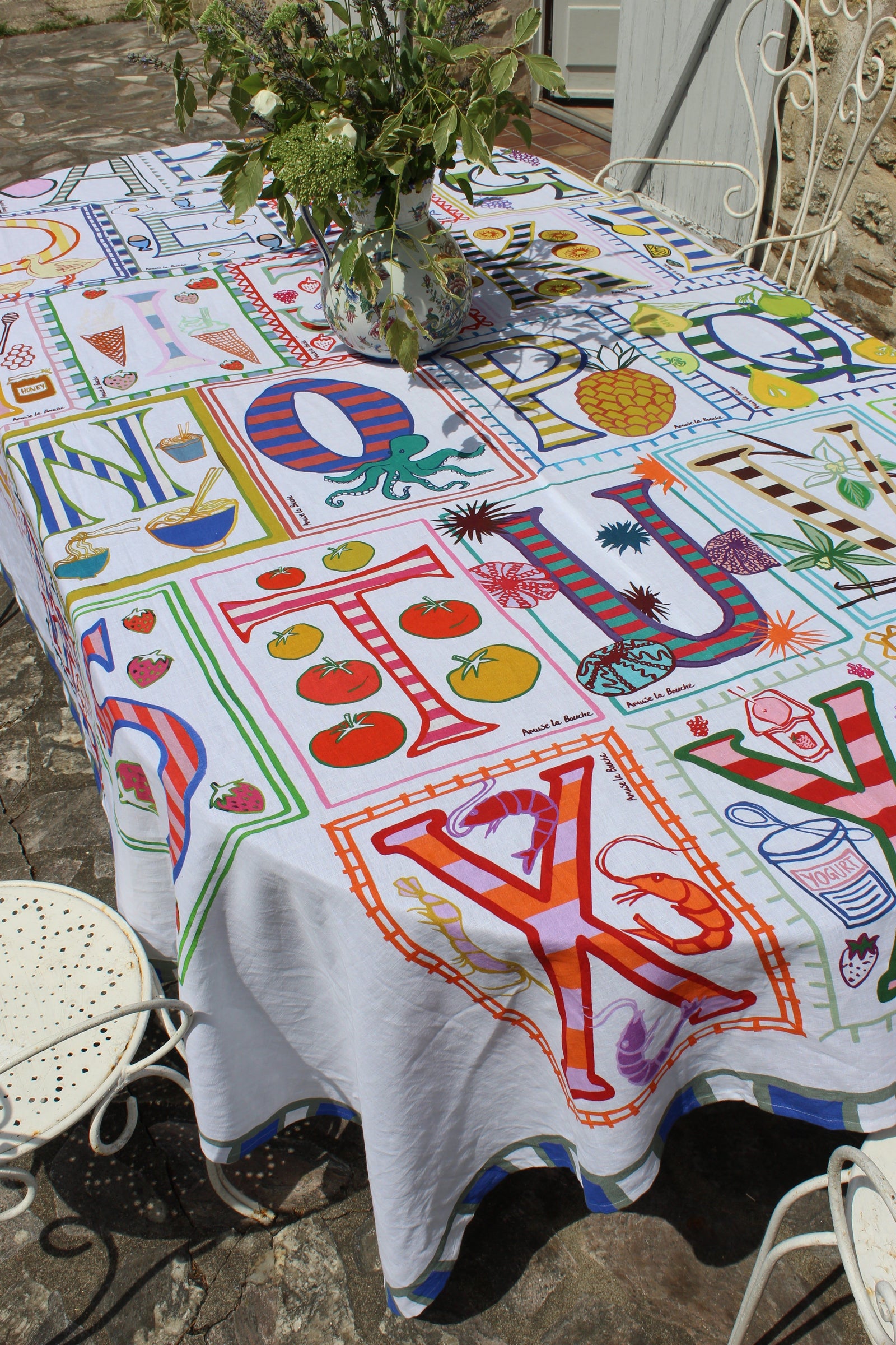 Alphabet Everyday Linen