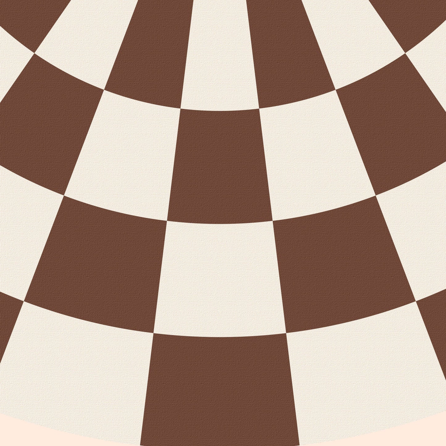 Bark Brown Checkered Cone Shade