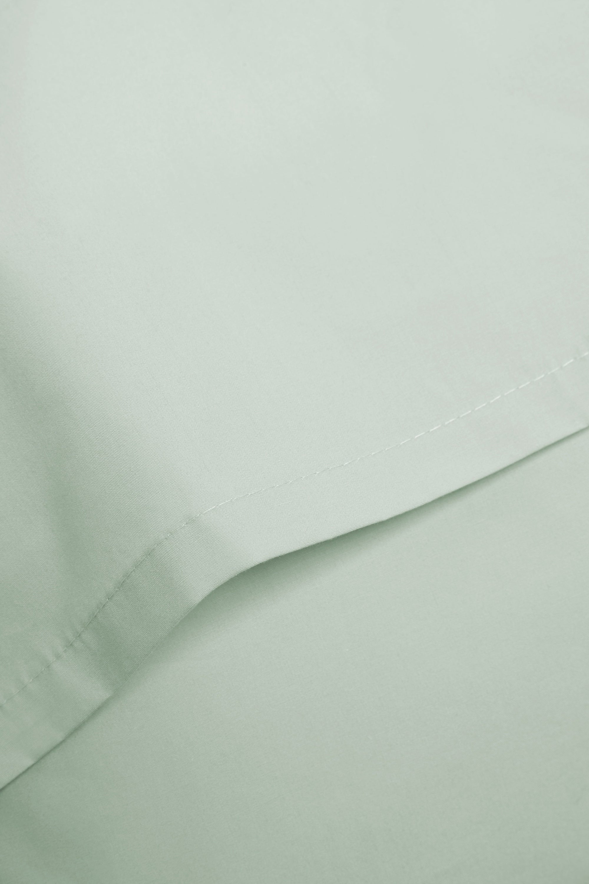 Percale Organic Cotton Pillowcases - Spring Blue