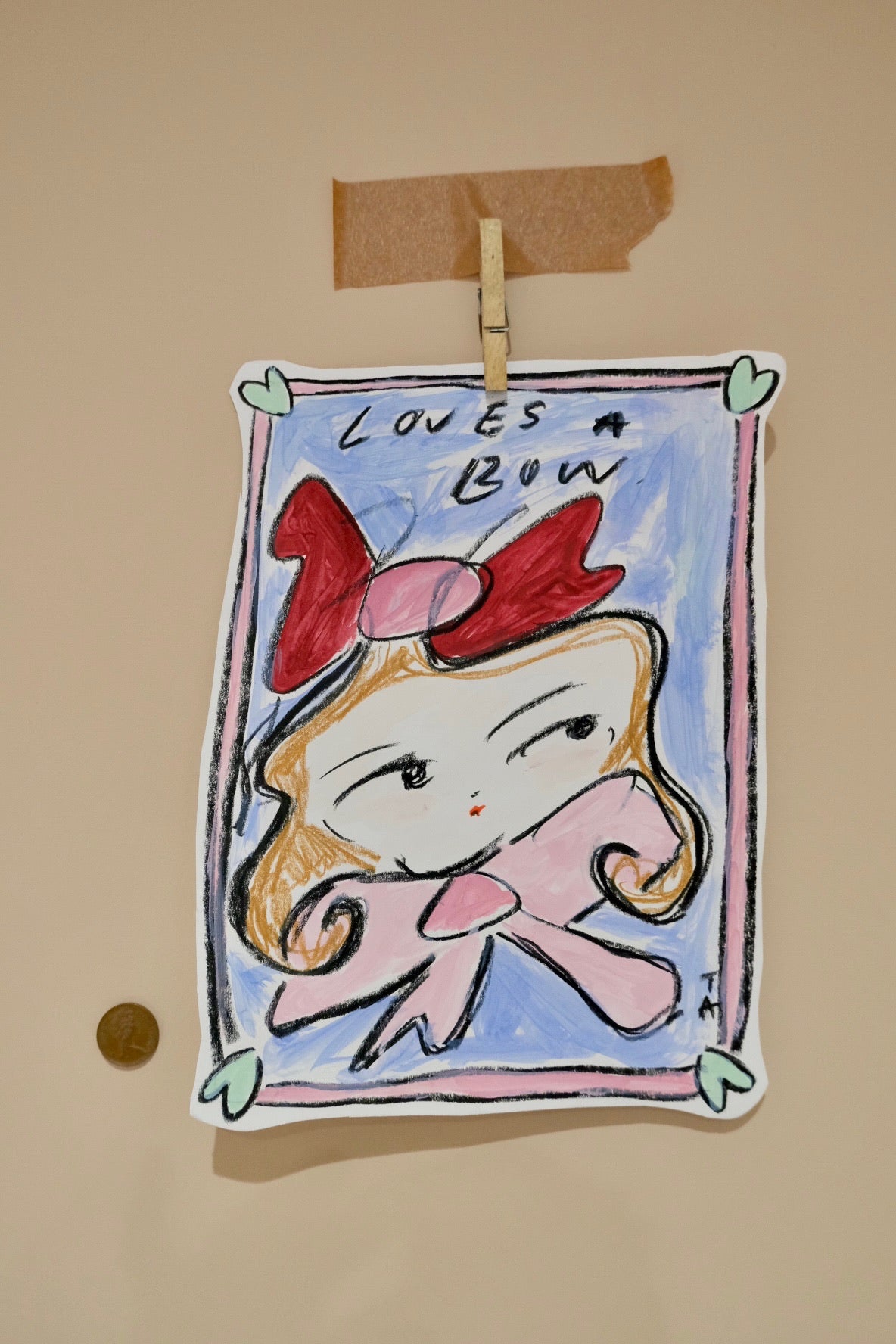 Loves A Bow Artwork-