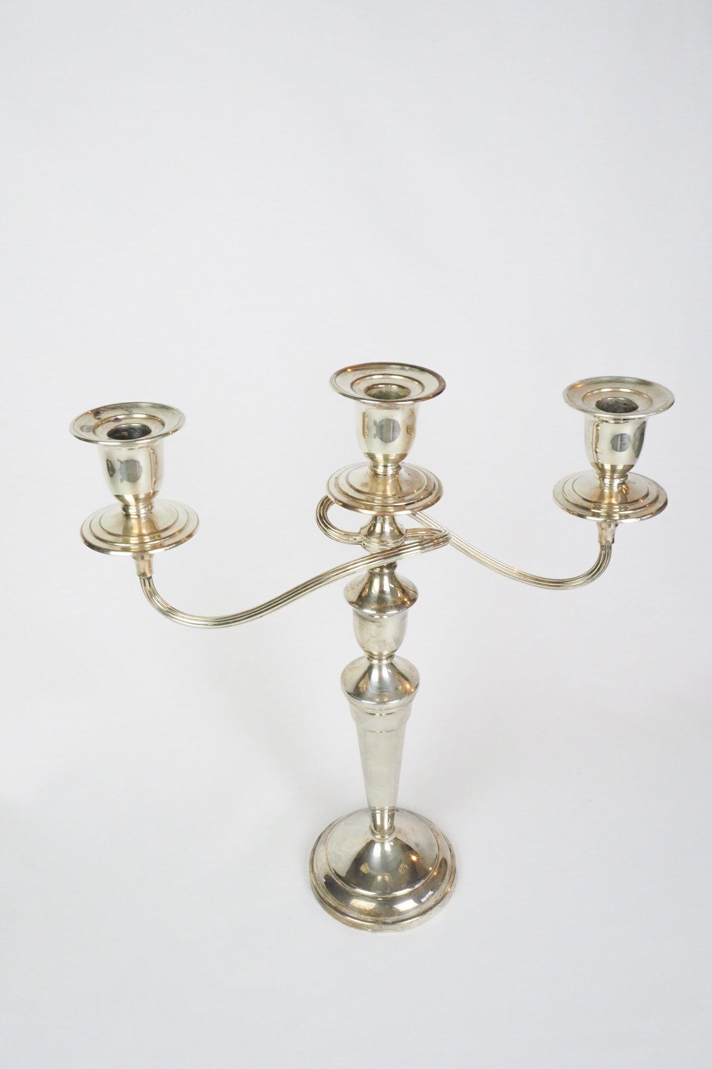 Antique Silver Plate Candelabra