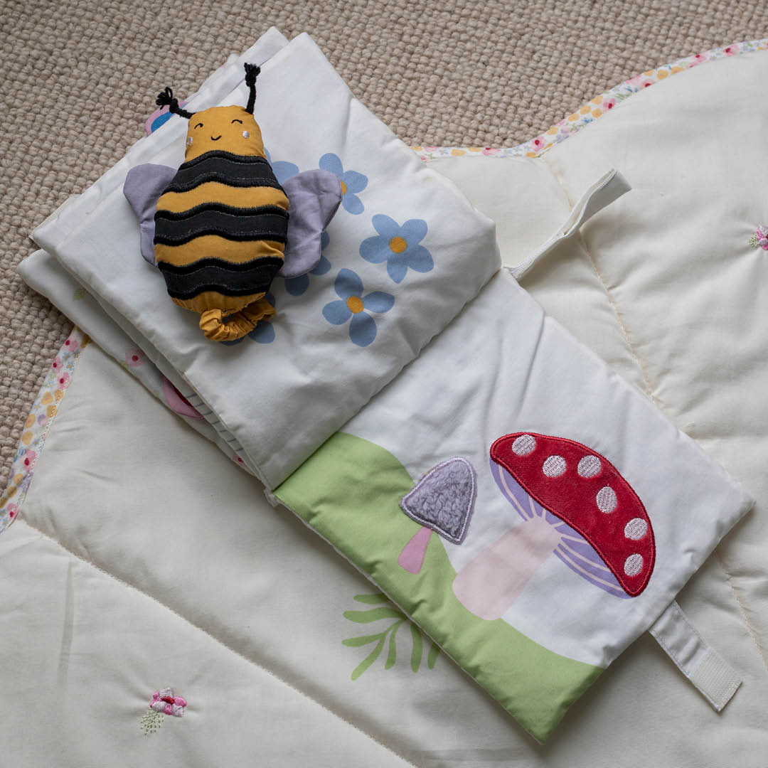 Baby Fabric Book - Wildflower Garden
