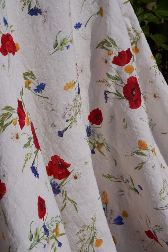 Summer Meadow Linen Runner