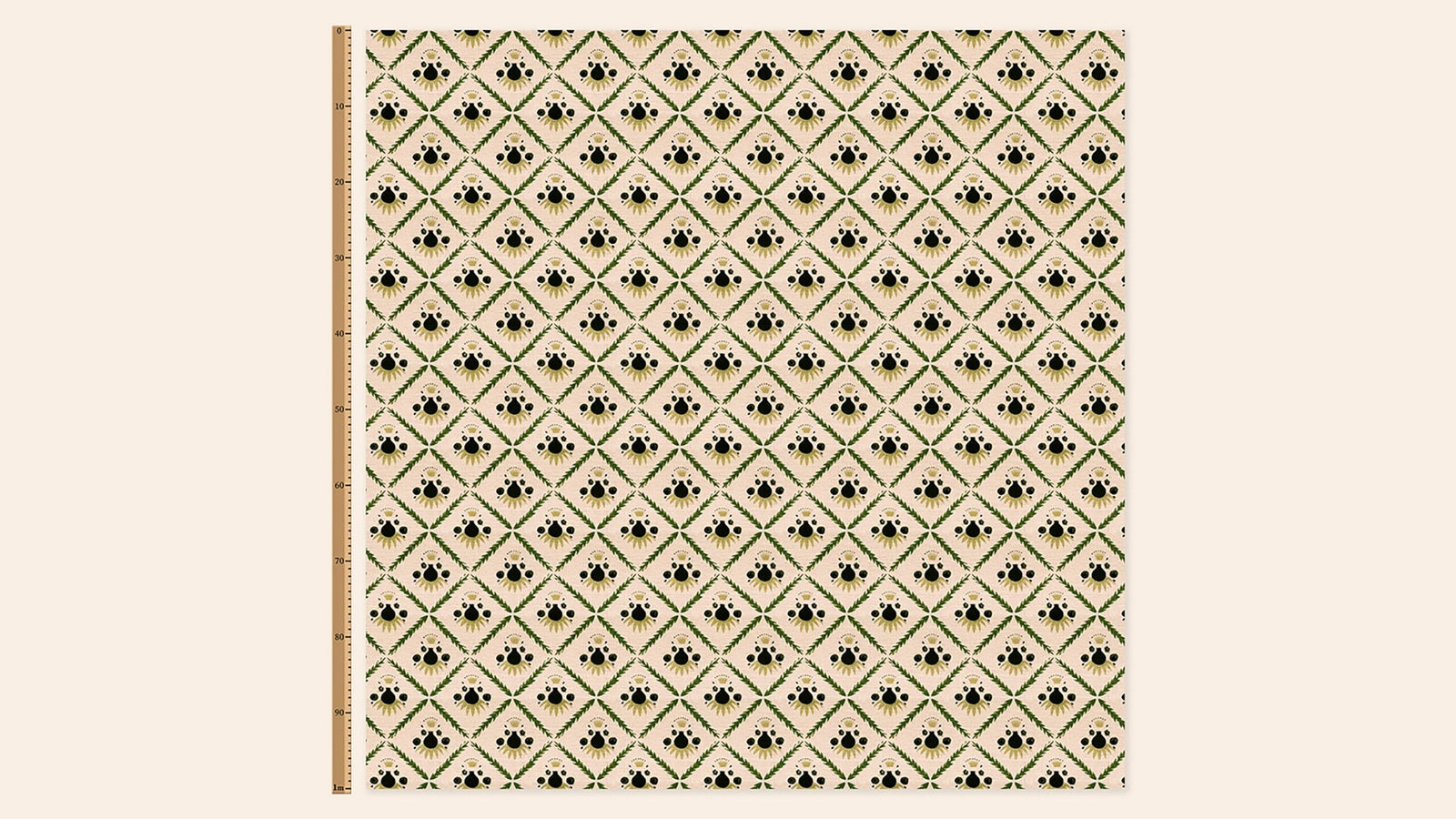 Pome Linen, Moss, Metre