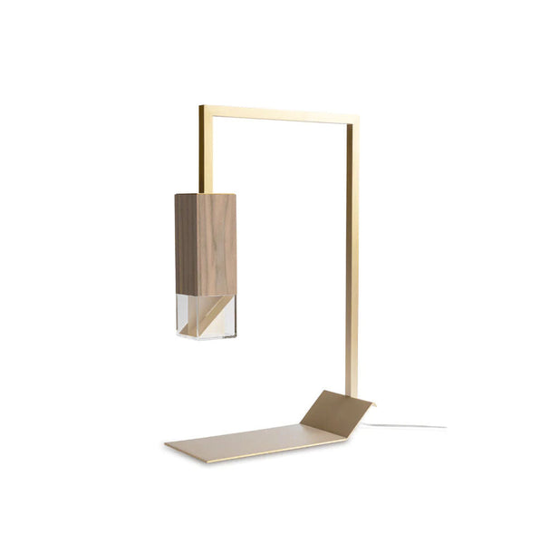 Lamp/Two Wood Table Lamp