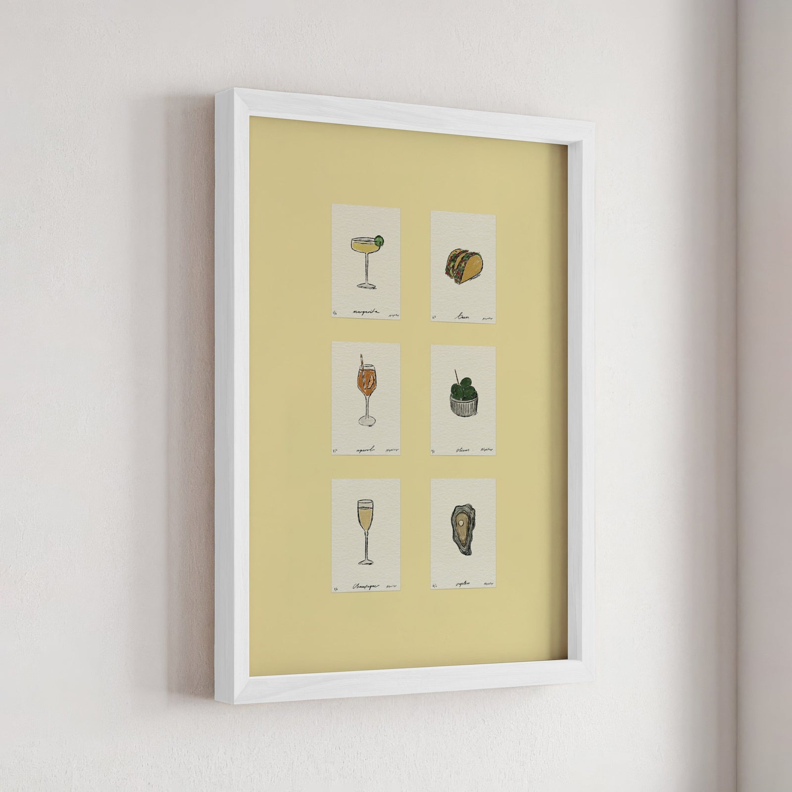 Sips & Snacks Set Print