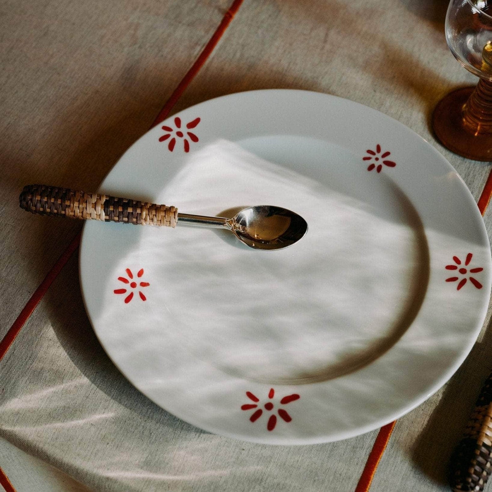 Cutlery Set Handwoven Handle