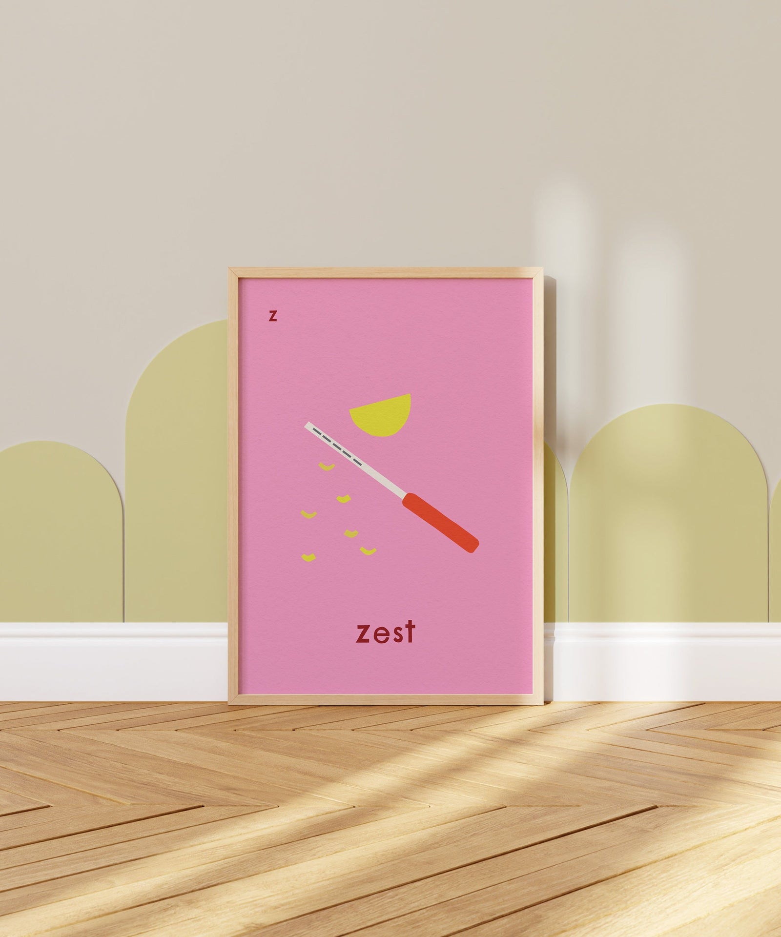 Z for Zest Art Print