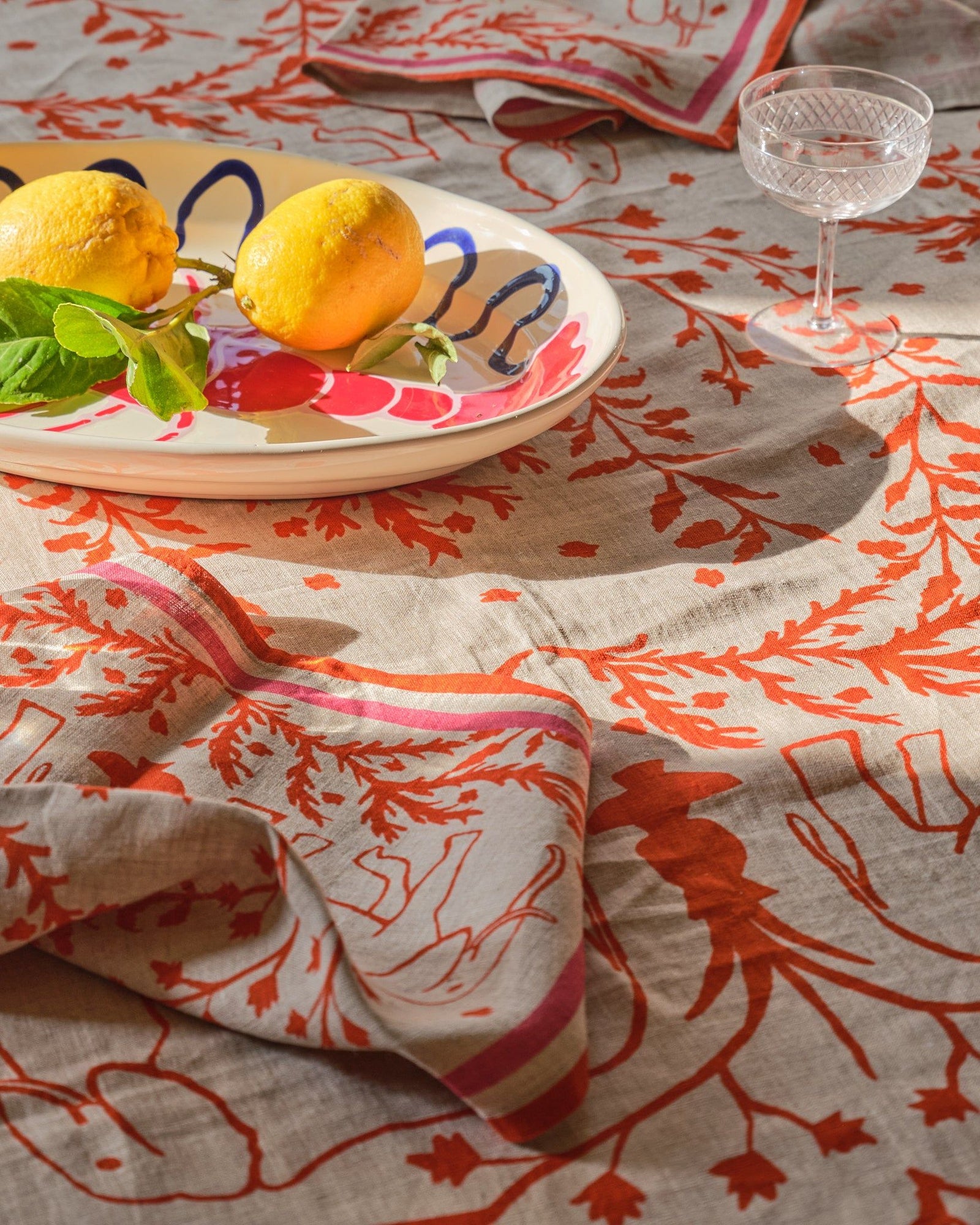 Elephant Napkins Set of Two