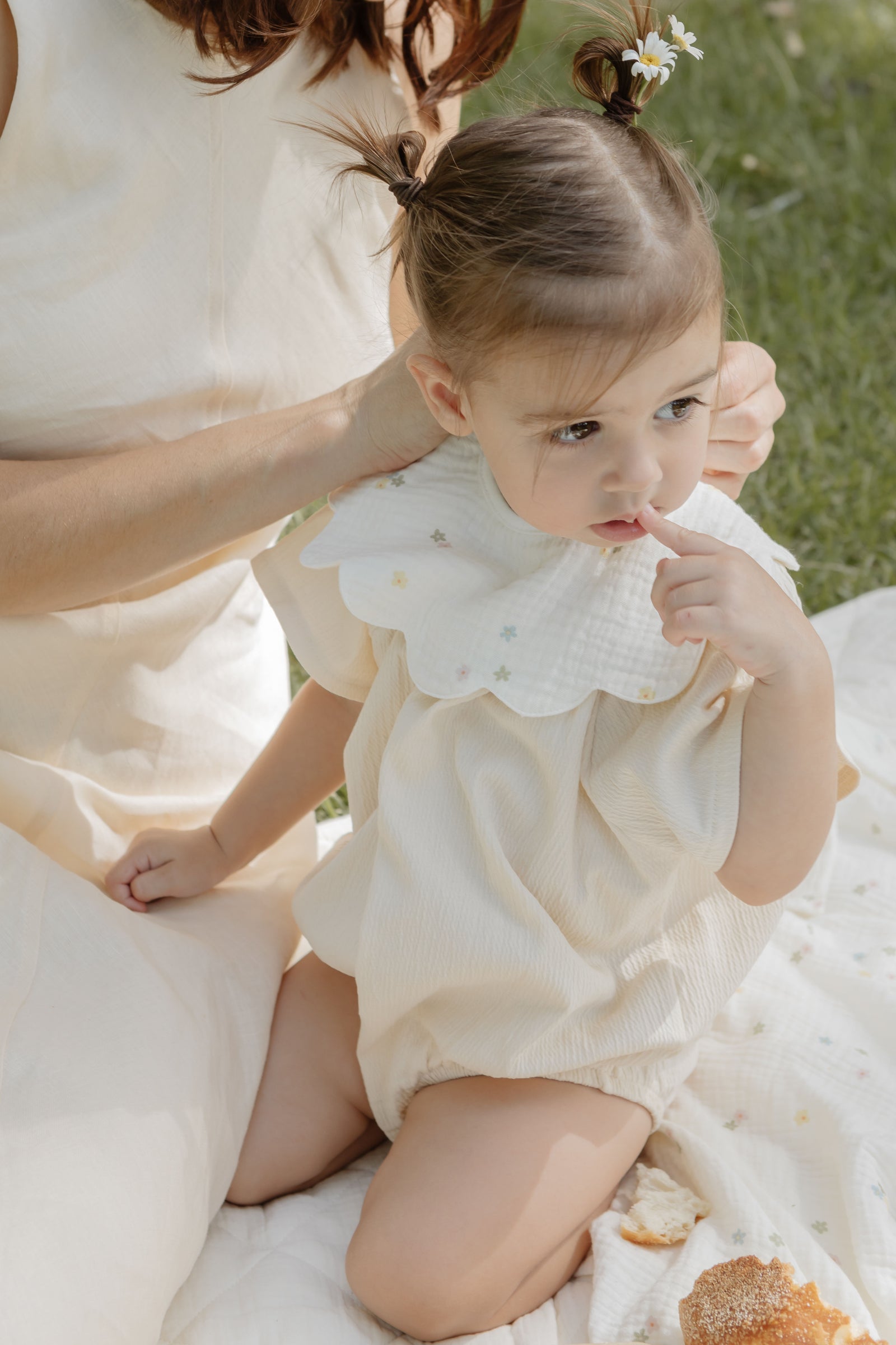 Soft Bibs – Petal Springtime