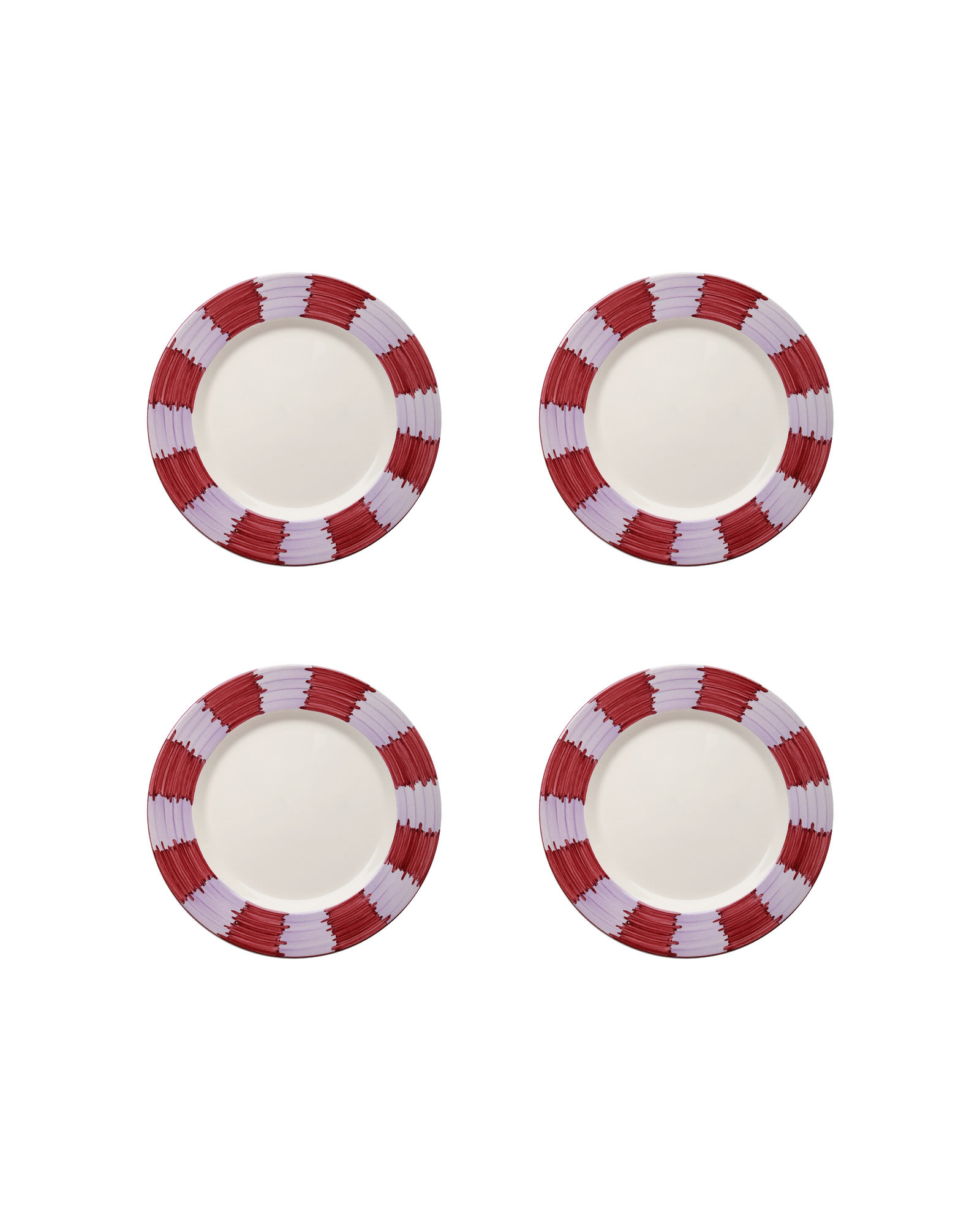 Frida Purple Tea Set-Of-Four