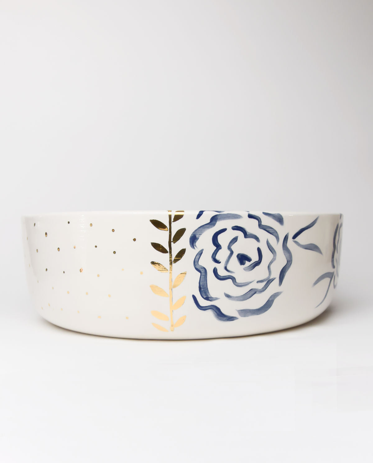 Royal Blue salad bowl