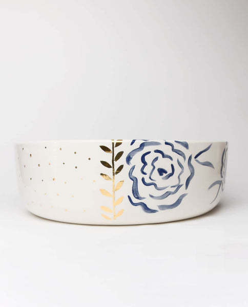 Royal Blue salad bowl