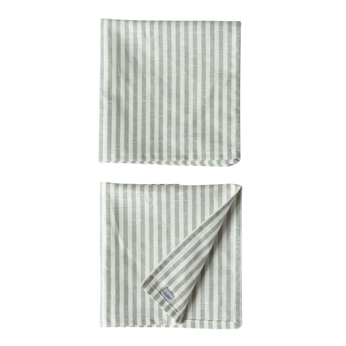 Grey Stripes Napkins (Set of 2)