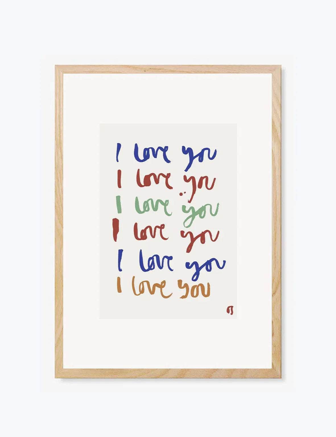 Love in Colour Print