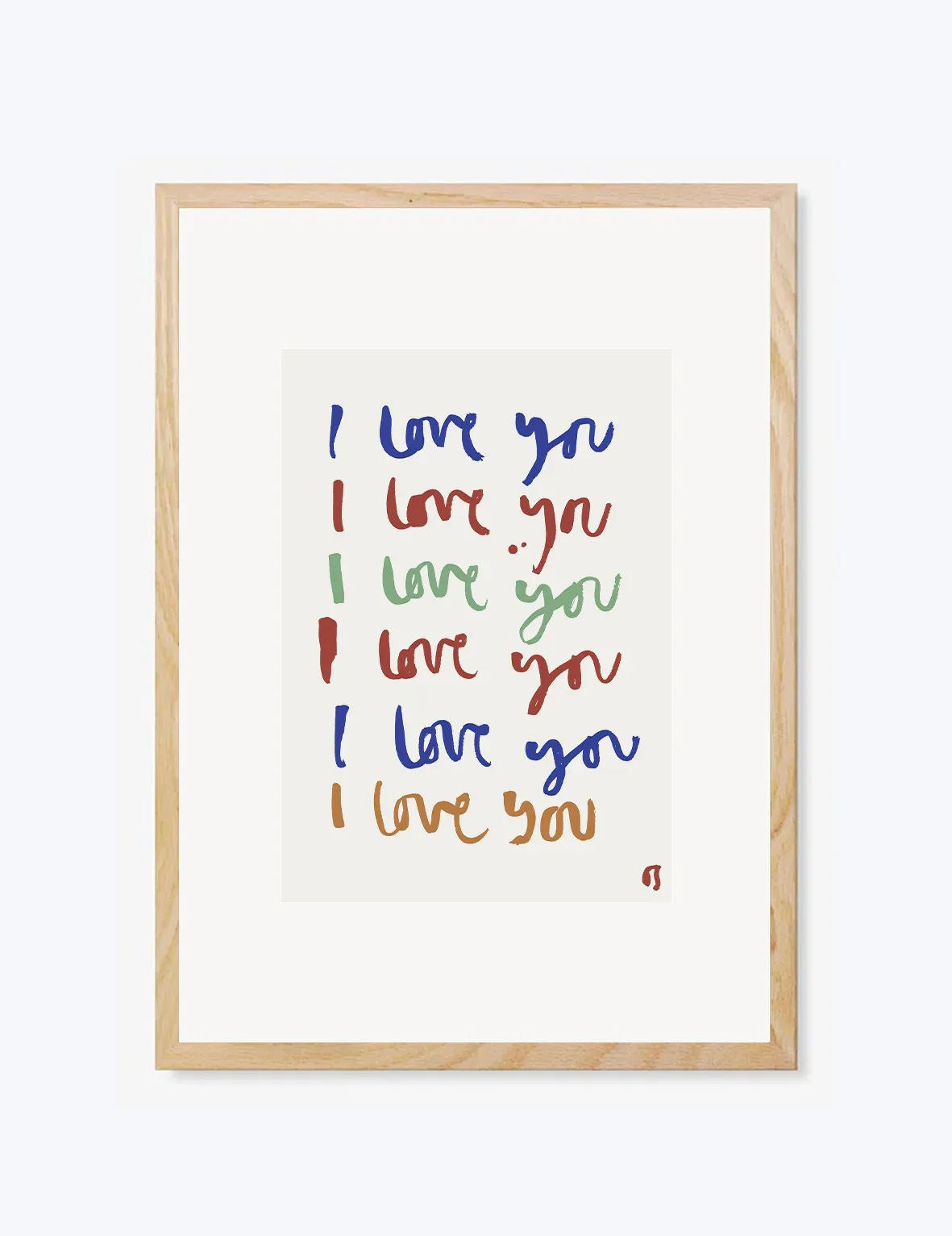 Love in Colour Print