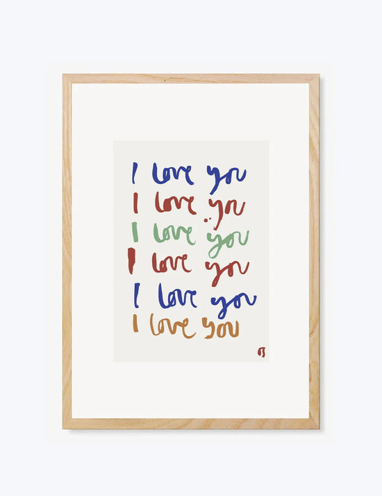 Love in Colour Print