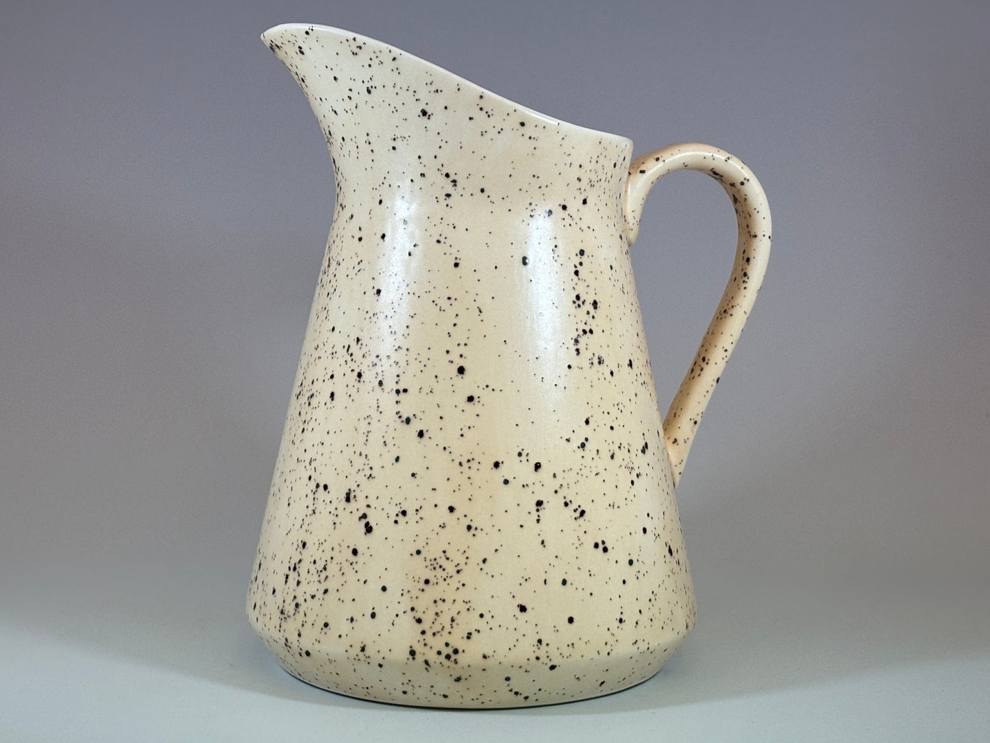 Milk Jug with Honey Speckle Glaze