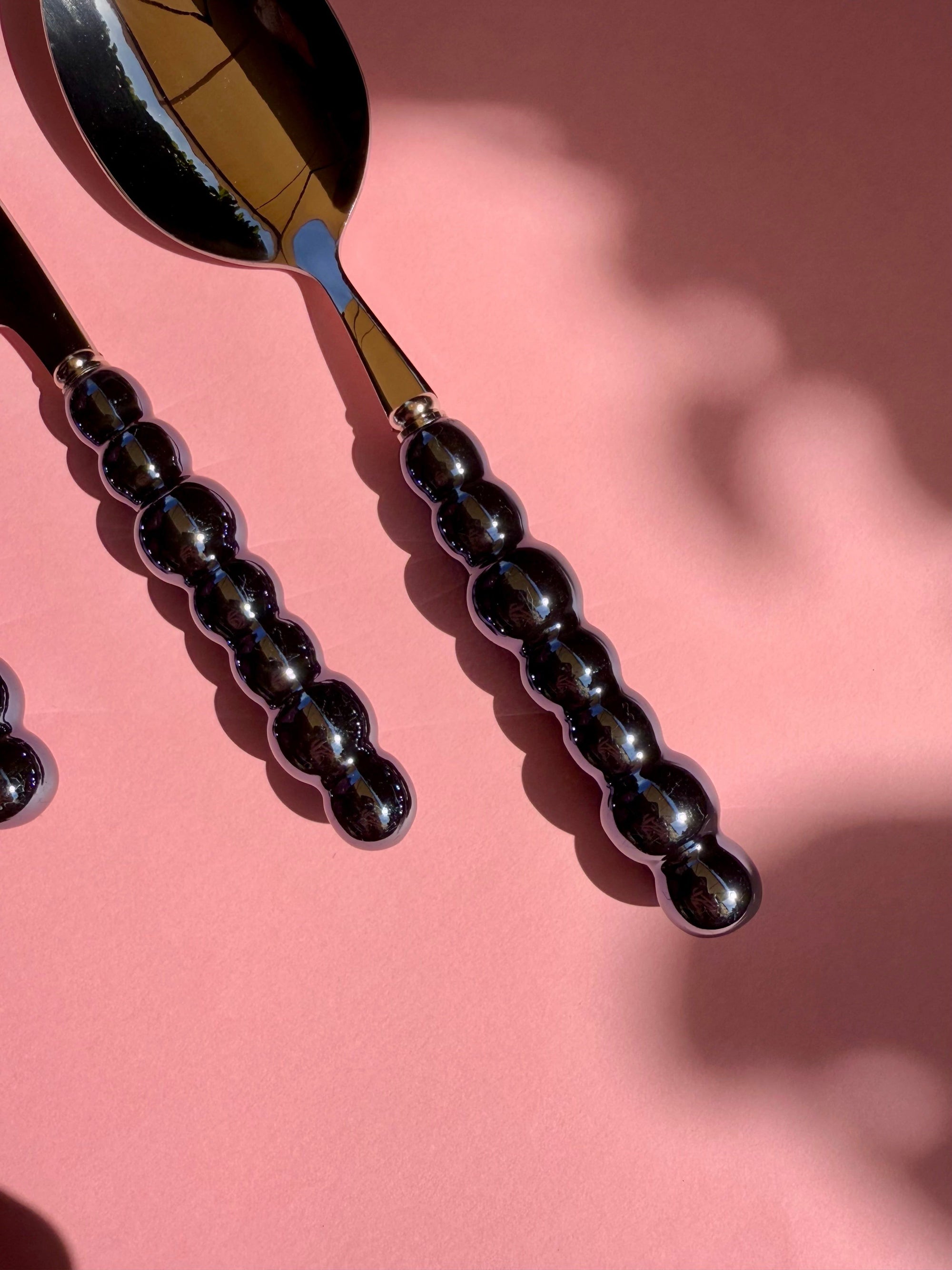 Perlita Cutlery Set - Navy Blue