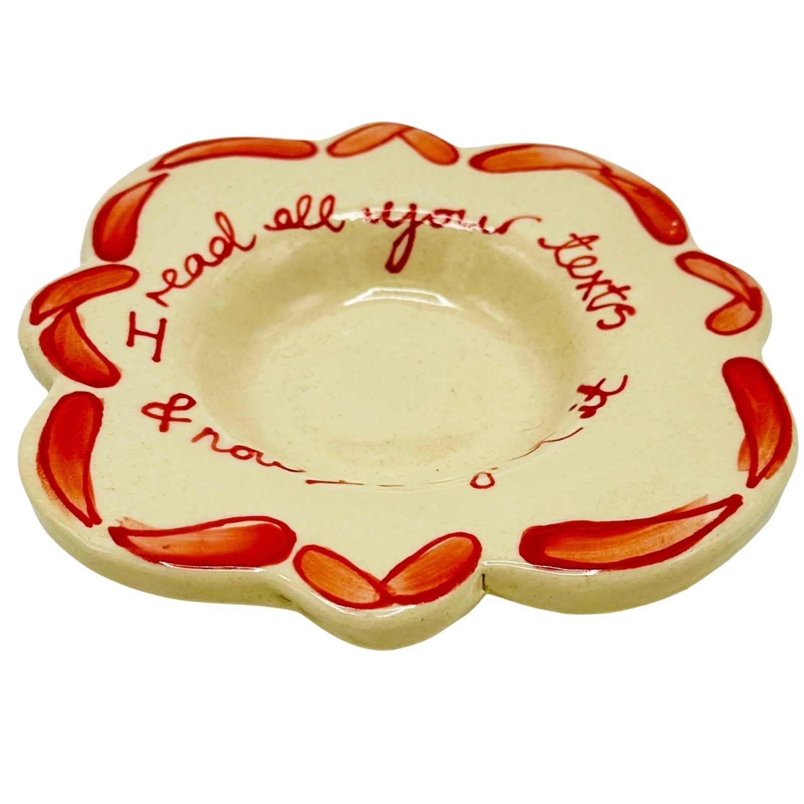 I Read All Your Texts Small Plate