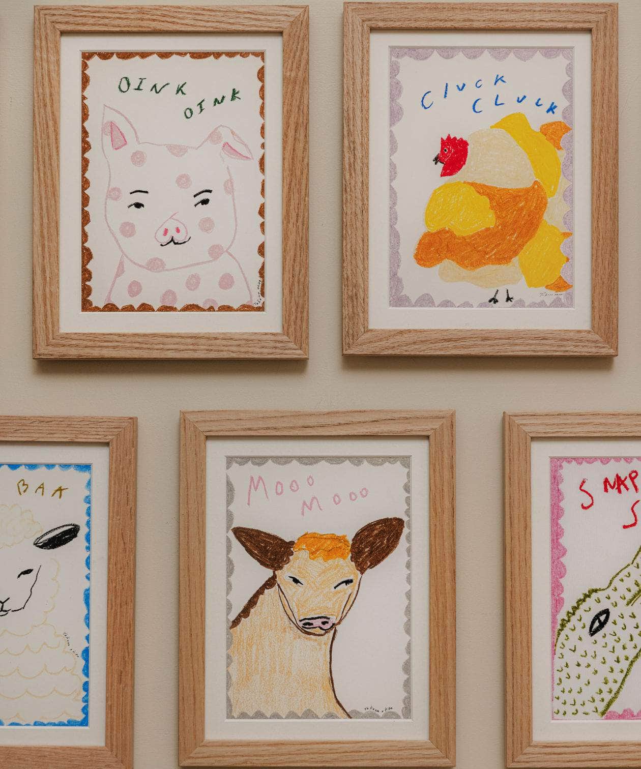 Oink Oink Piggy Print