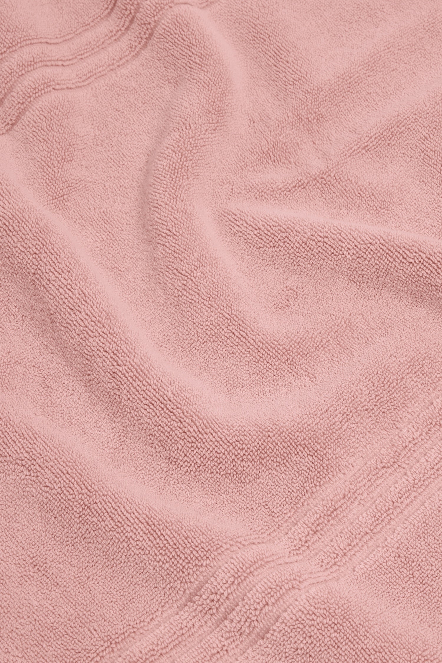 Organic Cotton Bath Mat - Dusky Rose