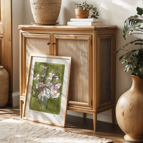 Pansy Art Print