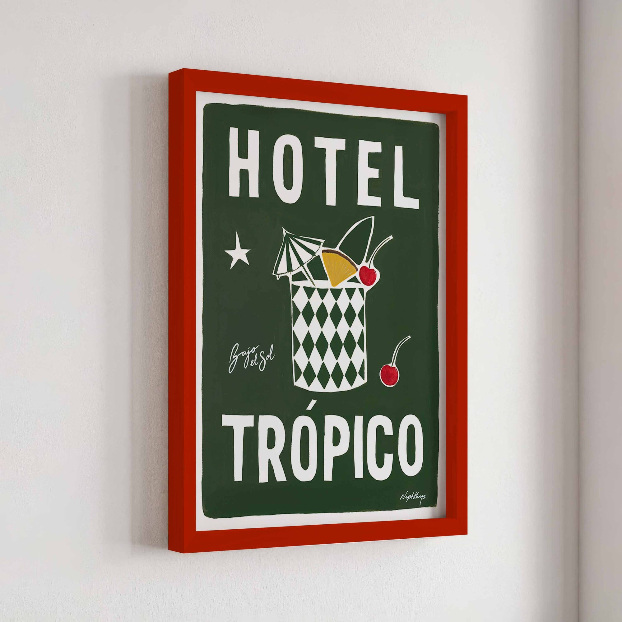 Hotel Tropico Print