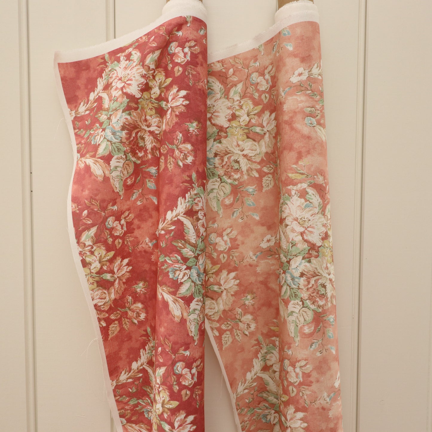 Maison Fleurie - Bayford Chintz Coral Fabric