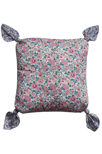 Tie Corner Cushion Made With Liberty Fabric Betsy