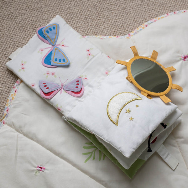 Baby Fabric Book - Wildflower Garden