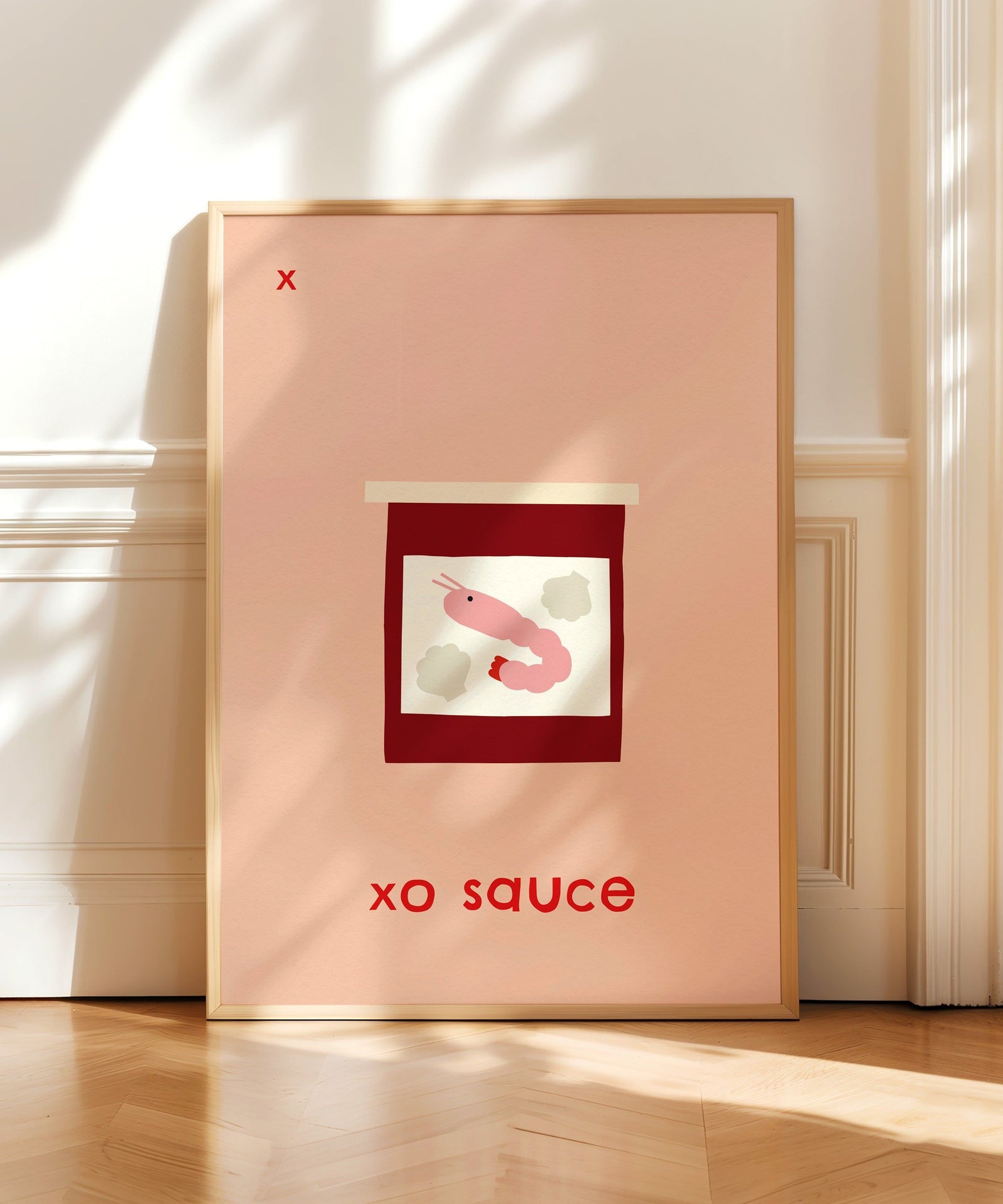 X for XO Sauce Art Print