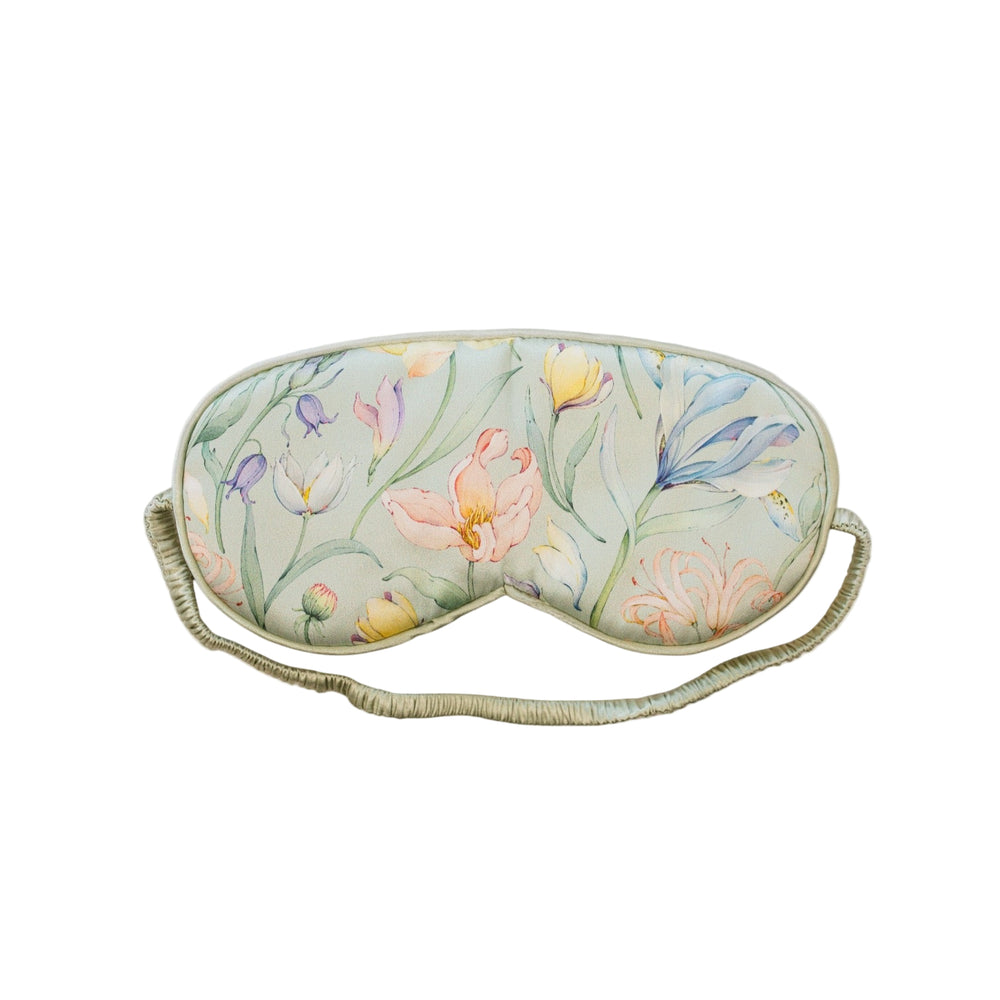 Secret Garden Silk Eye Mask