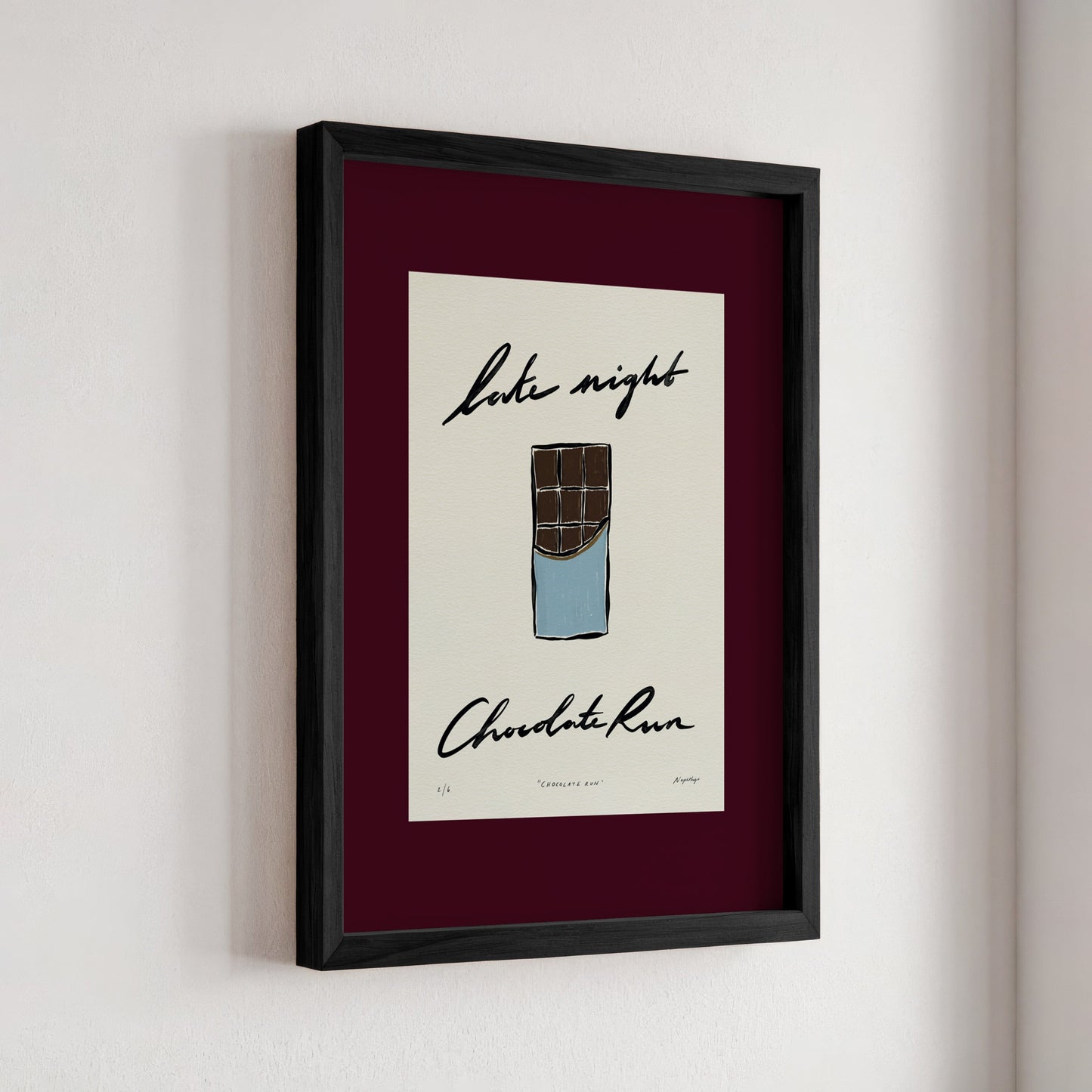 Late Night Chocolate Run Print