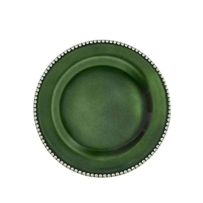 Bobble Dinner Plates Green x 4