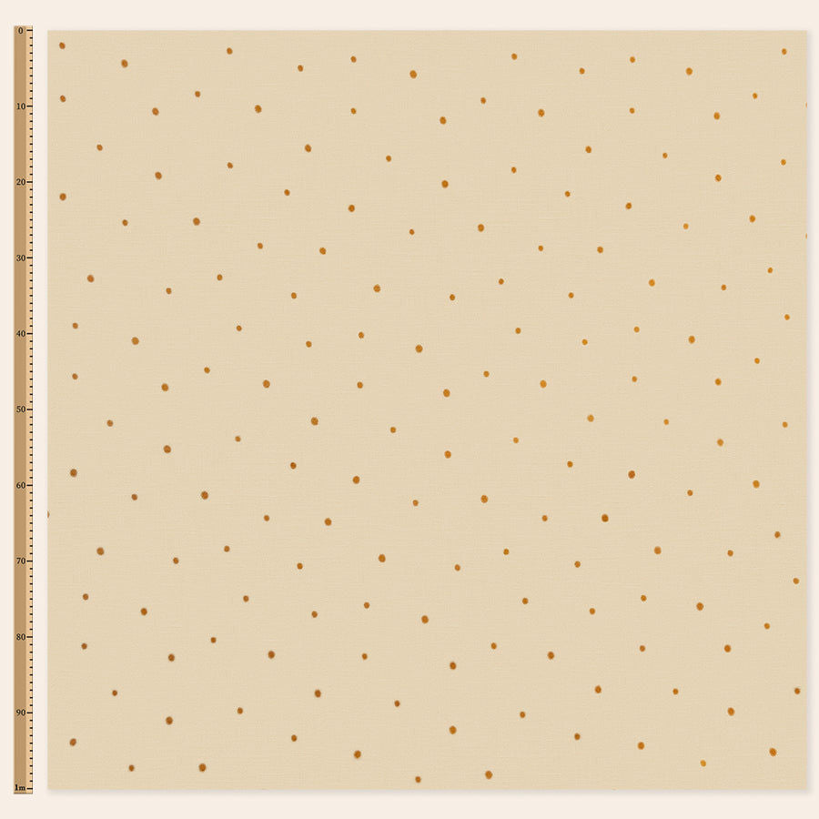 Dolce Daisies Fabric, Limoncello, Sample