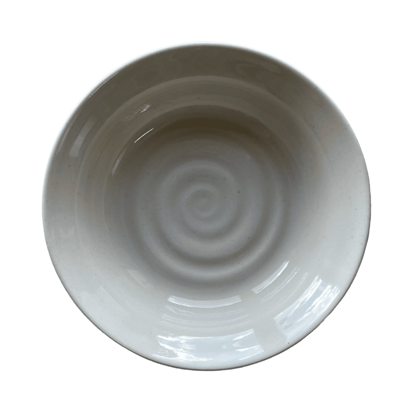 White Stoneware Bowl #4