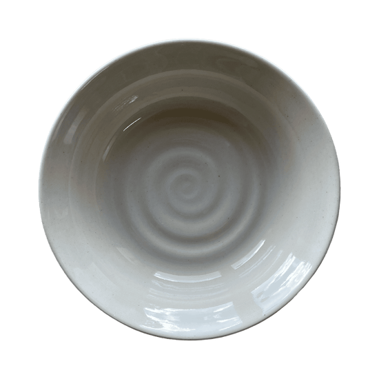 White Stoneware Bowl #4