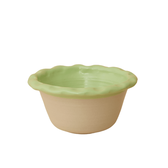 Dimple Bowls (Set of two) - Mint Green