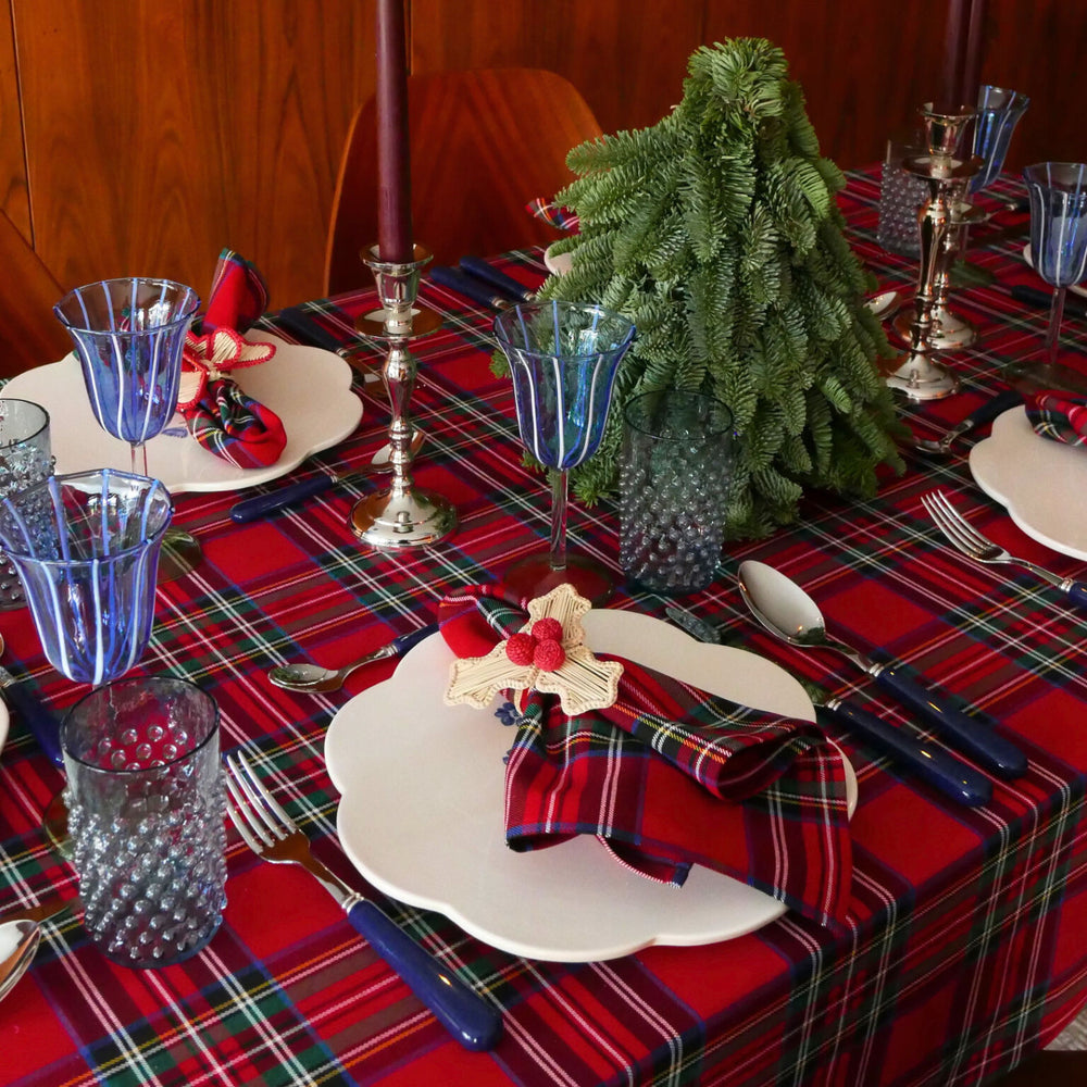 Tartan Napkin Red