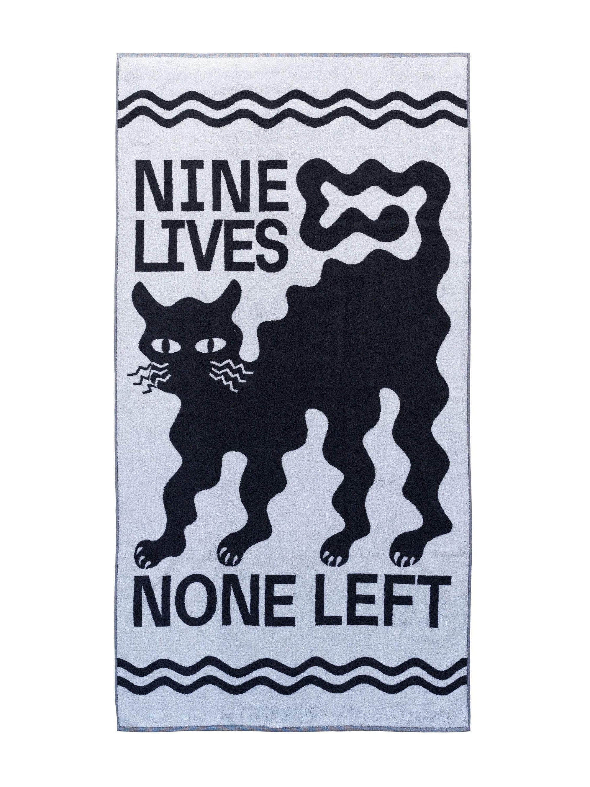Nine Lives Towel