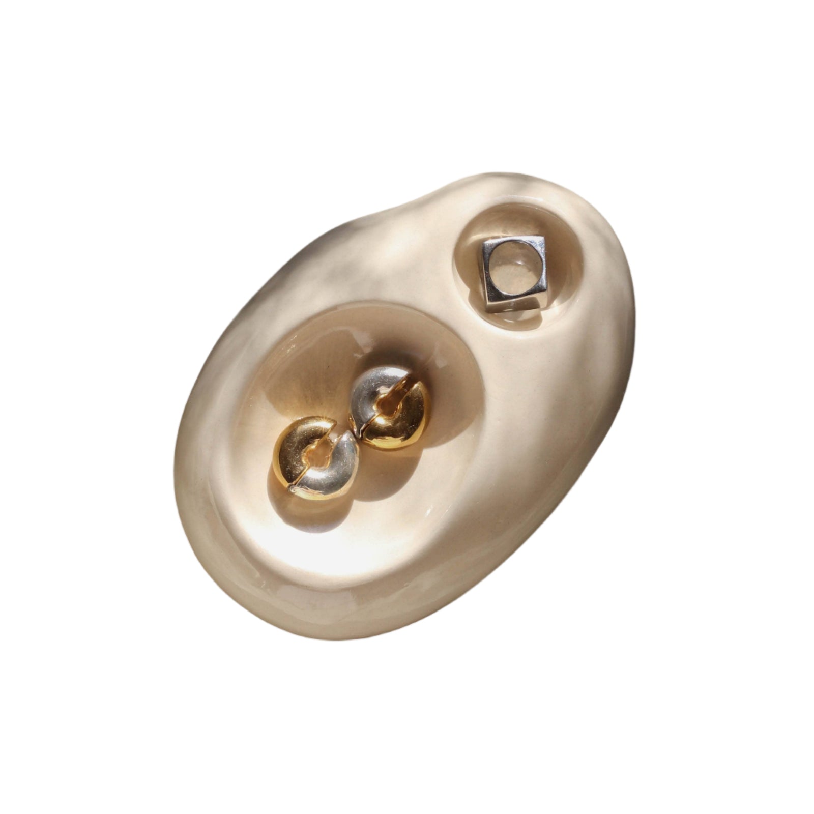 Small Double Sculptural Tray