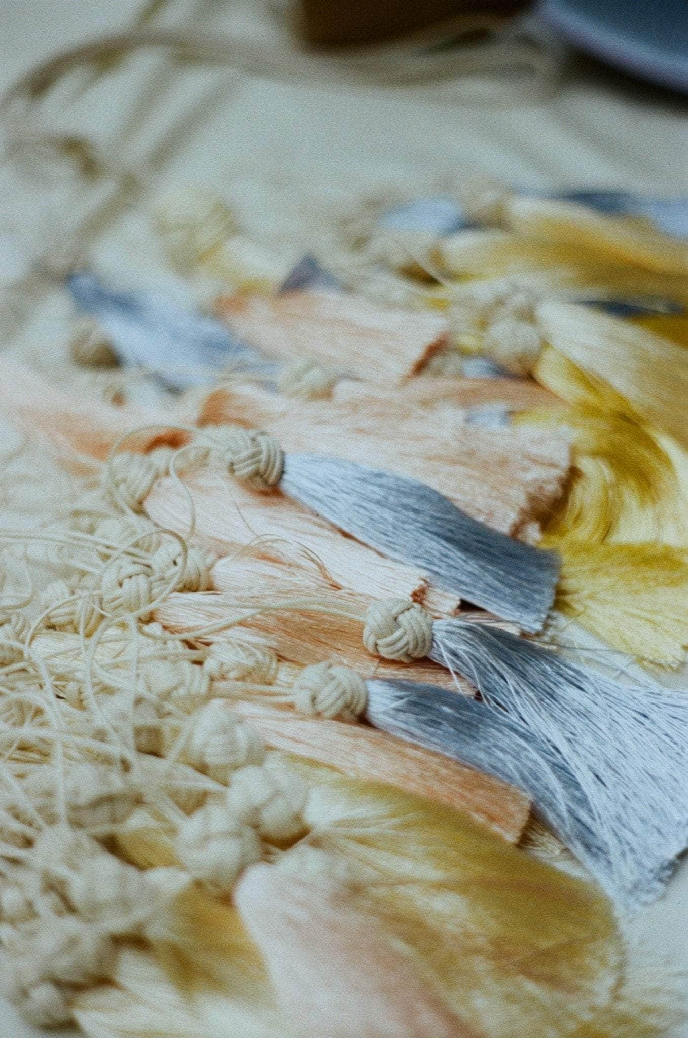 Key Tassel - Champagne