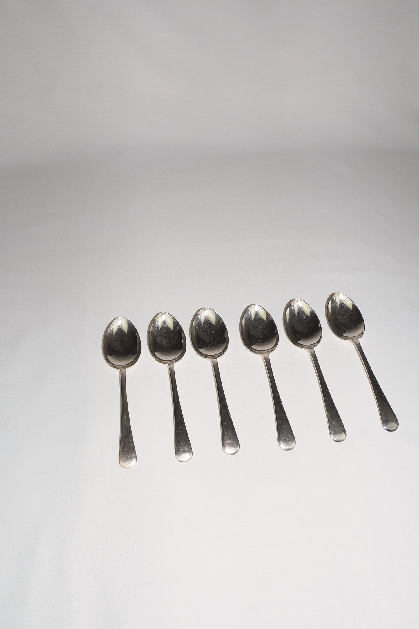 6 Vintage Silver Plate Spoons