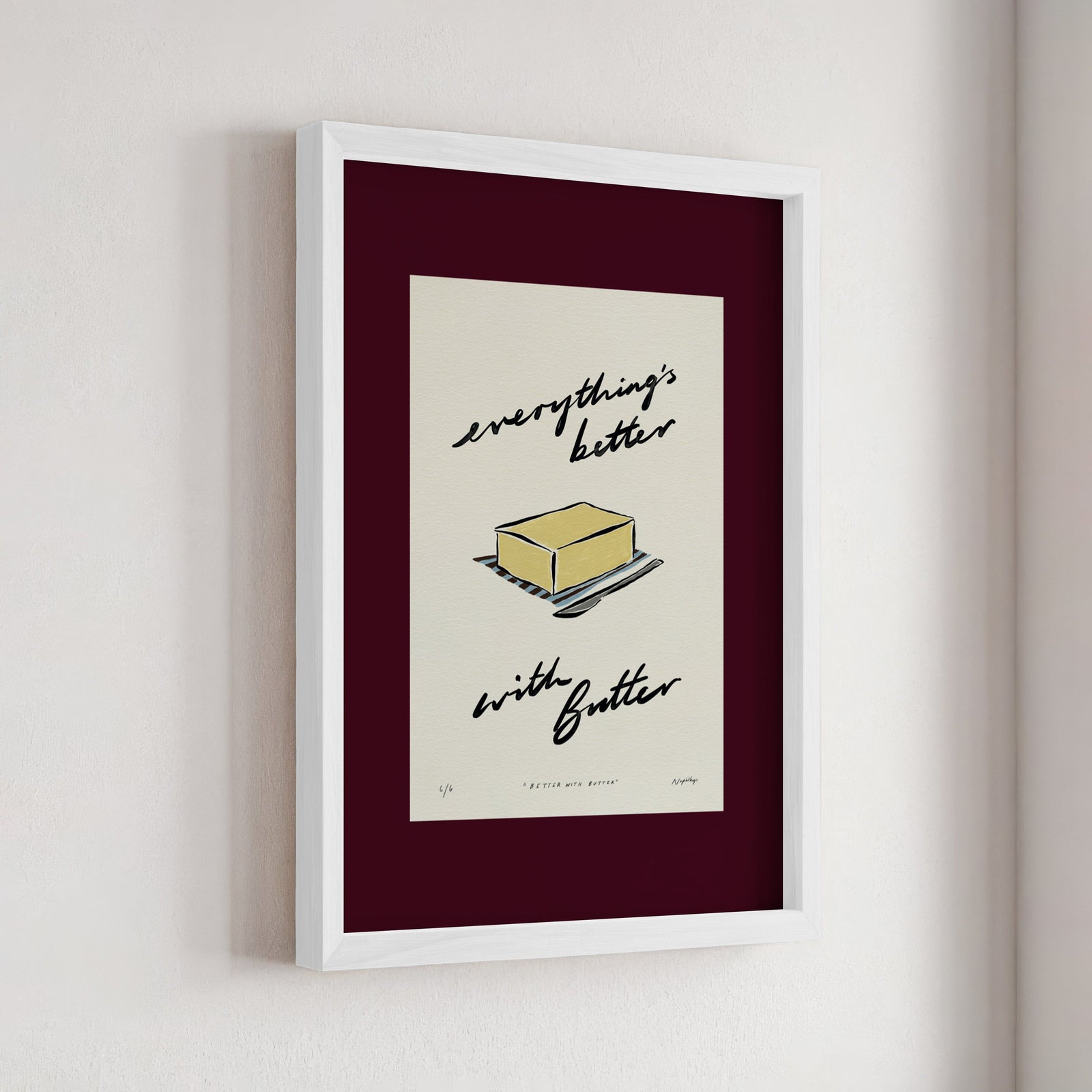 Everything’s Better with Butter Print