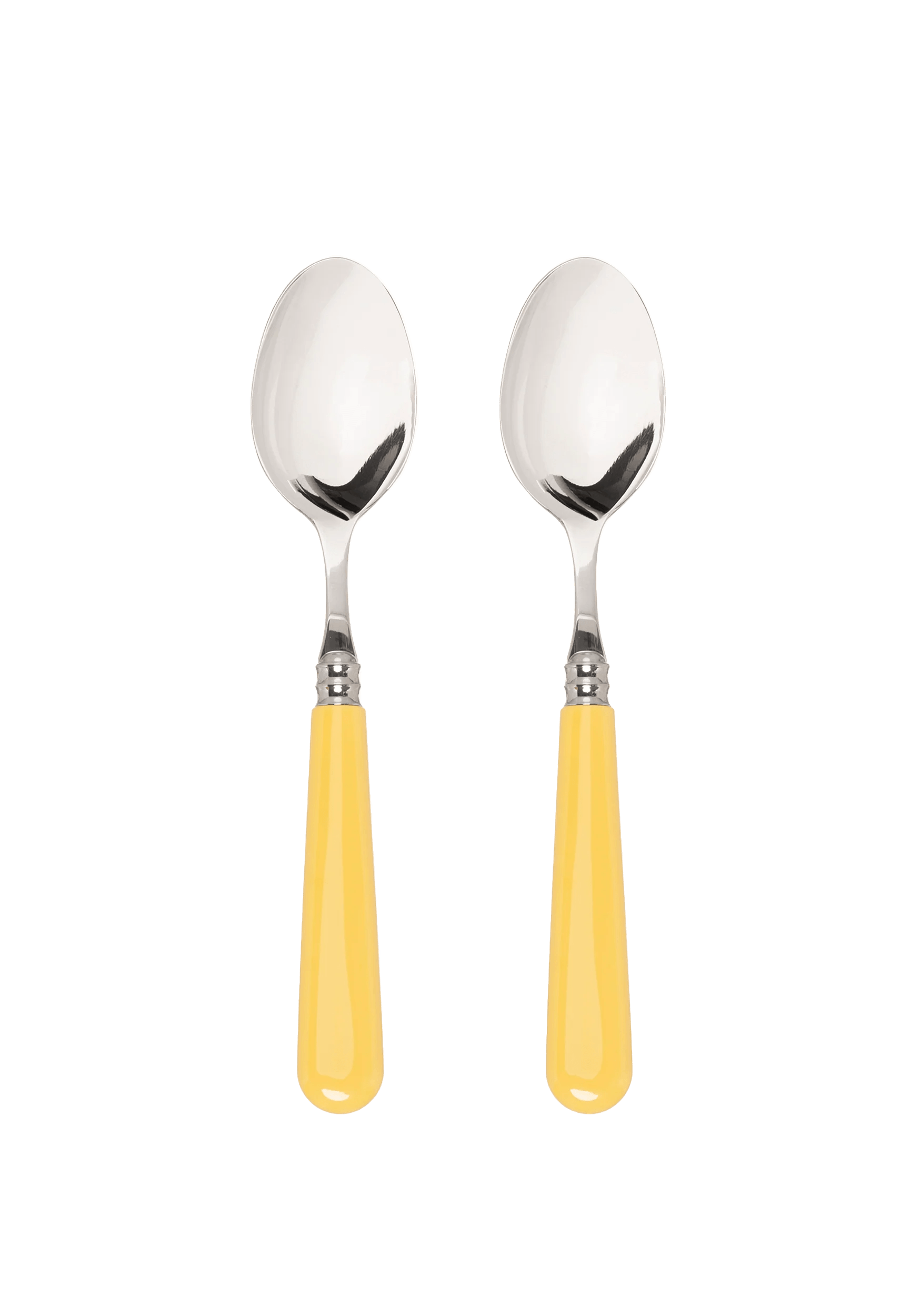 Butter Yellow Set of 2 Dessert Spoons
