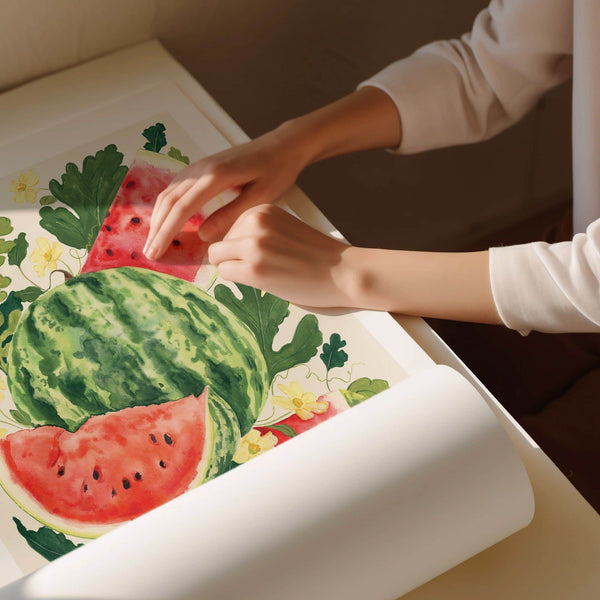 Watermelon Art Print-