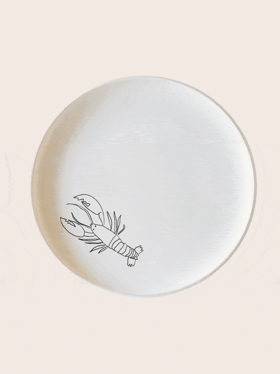 French Doodle Ceramic Sticker Set